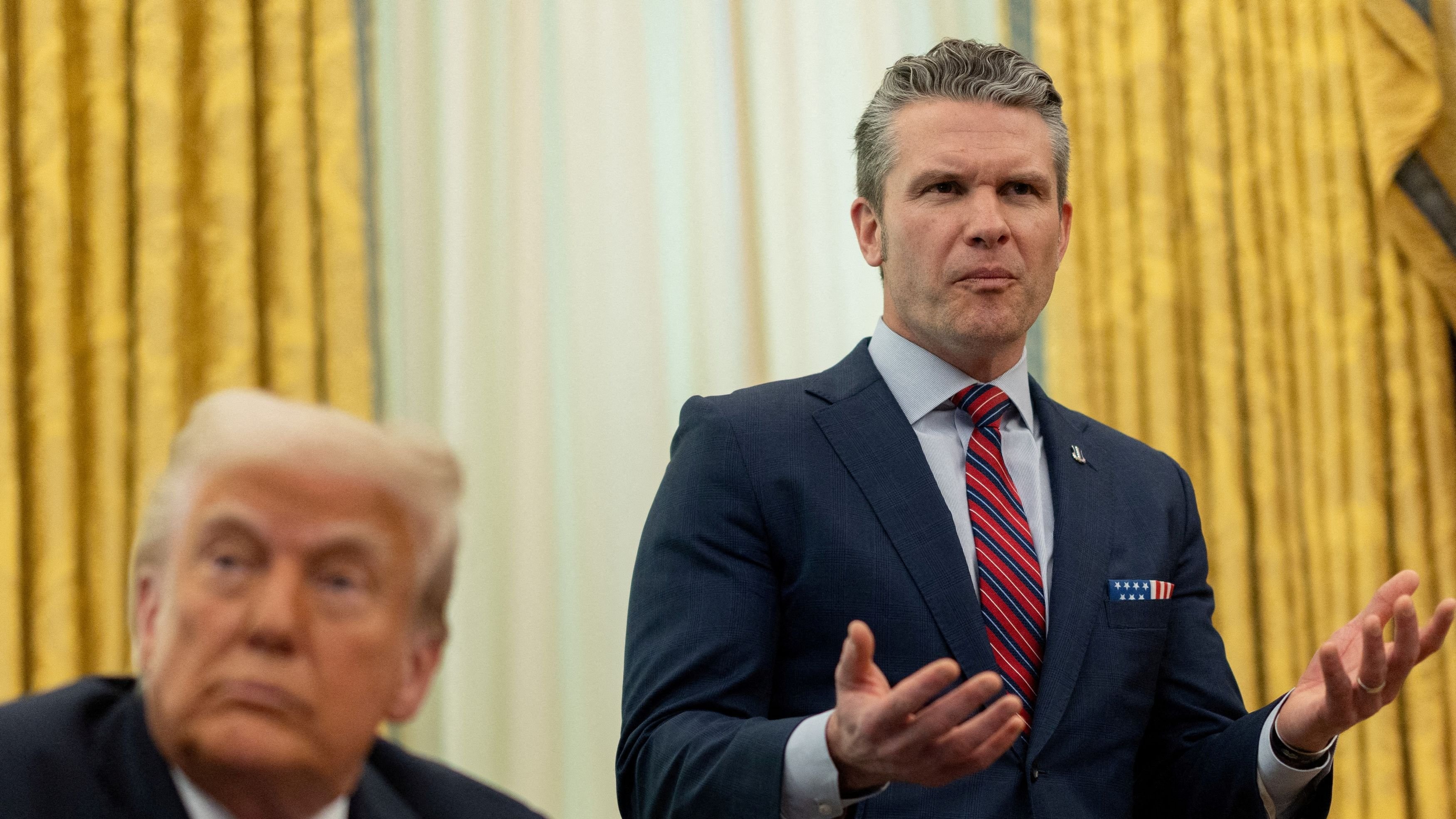 Trump's Pentagon chief slams judge for halting transgender ban
