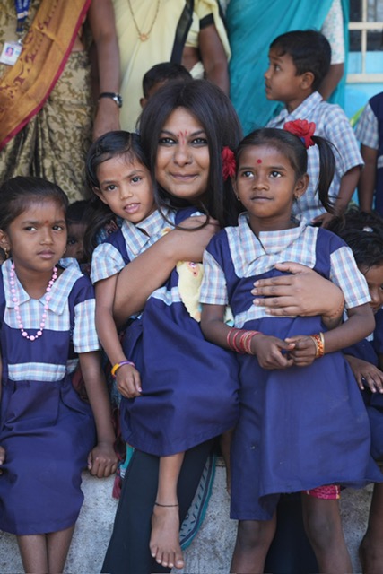 Priya Agarwal Hebbar at the Nand Ghar in Thane.