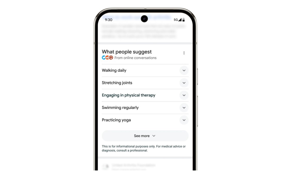 What People Suggests feature on Google AI Overview feature.