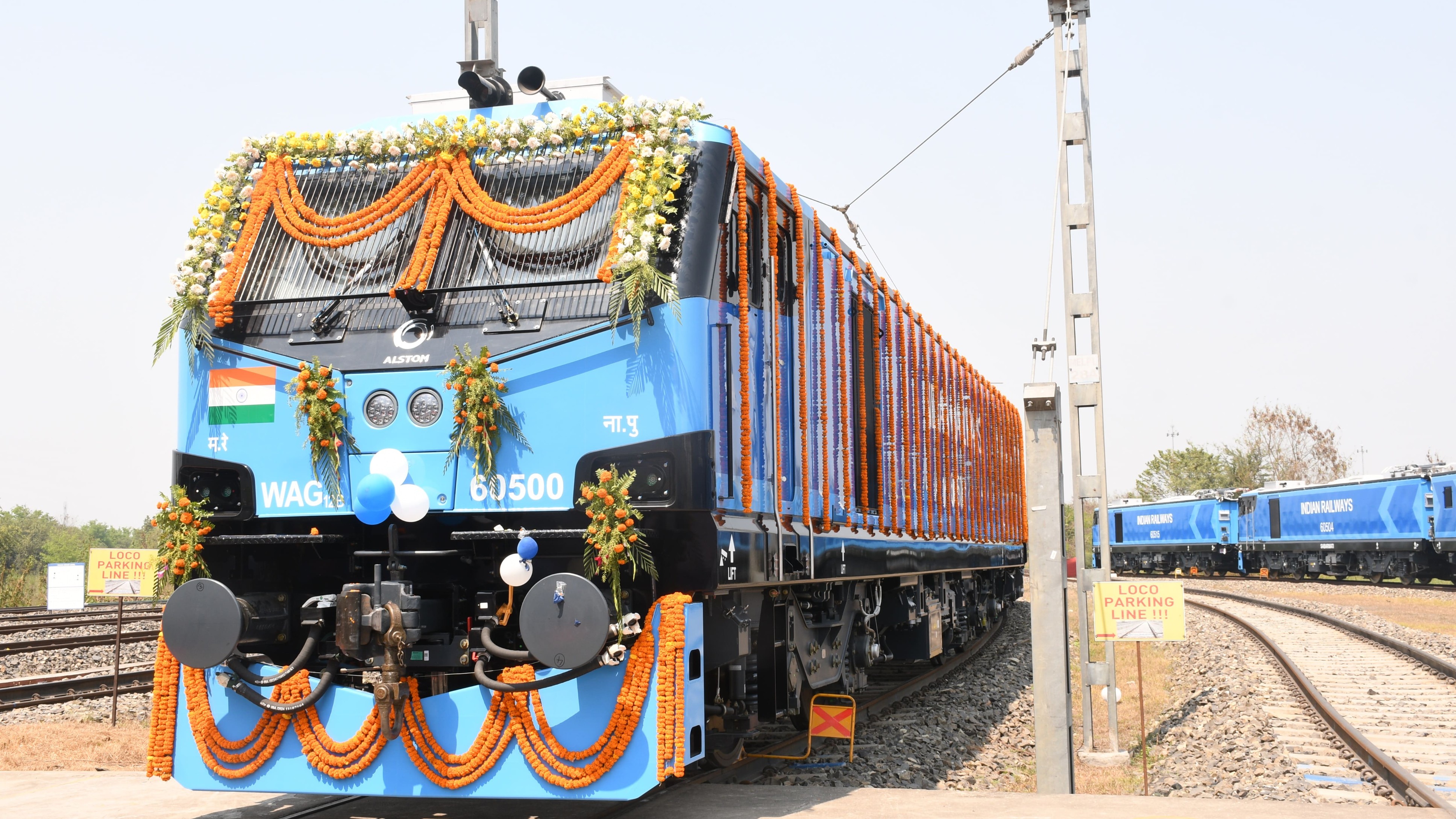 Alstom delivers 500th electric locomotive for Indian Railways 