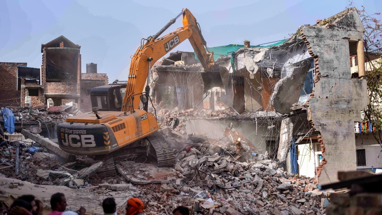 'Bulldozer revenge': Man, kin's house demolished over elopement; 6 held