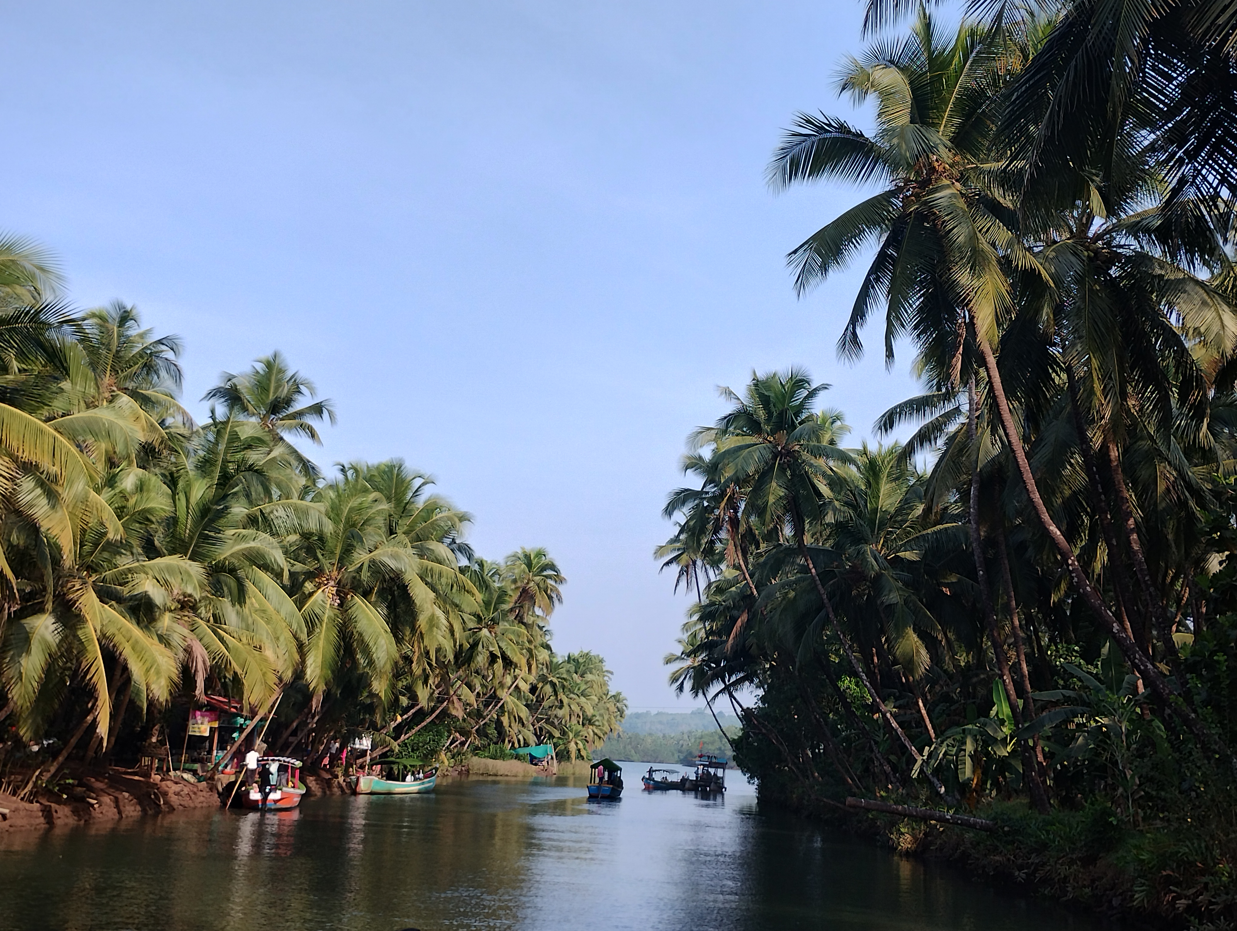 Kerala point at the Sharavati backwaters near Honnavar. Photos by author