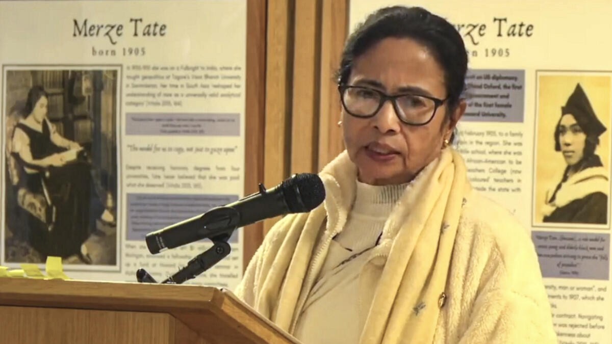 Mamata heckled at Oxford University over R G Kar rape, Bengal post-poll violence