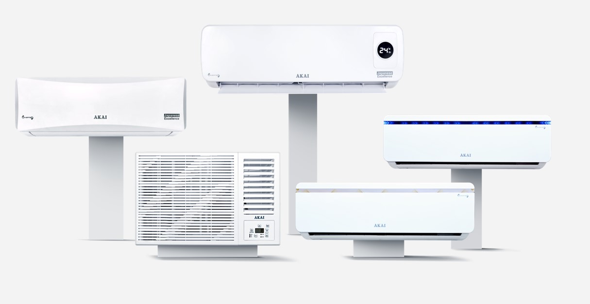 AKAI new range of ACs - Siaachen, Nilgiree, and Kaashmir.