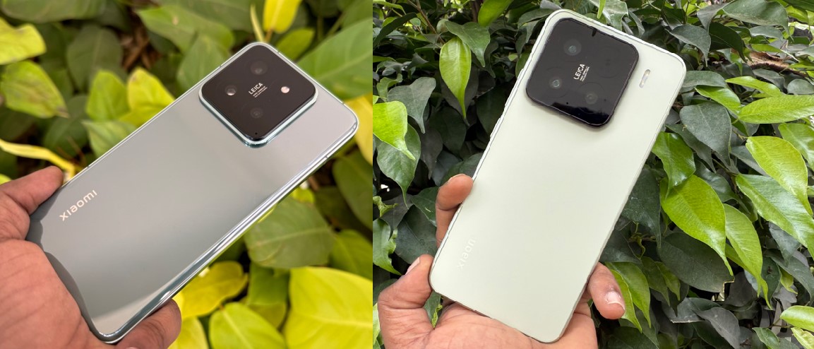 Xiaomi 14 (left) and Xiaomi 15 (right).