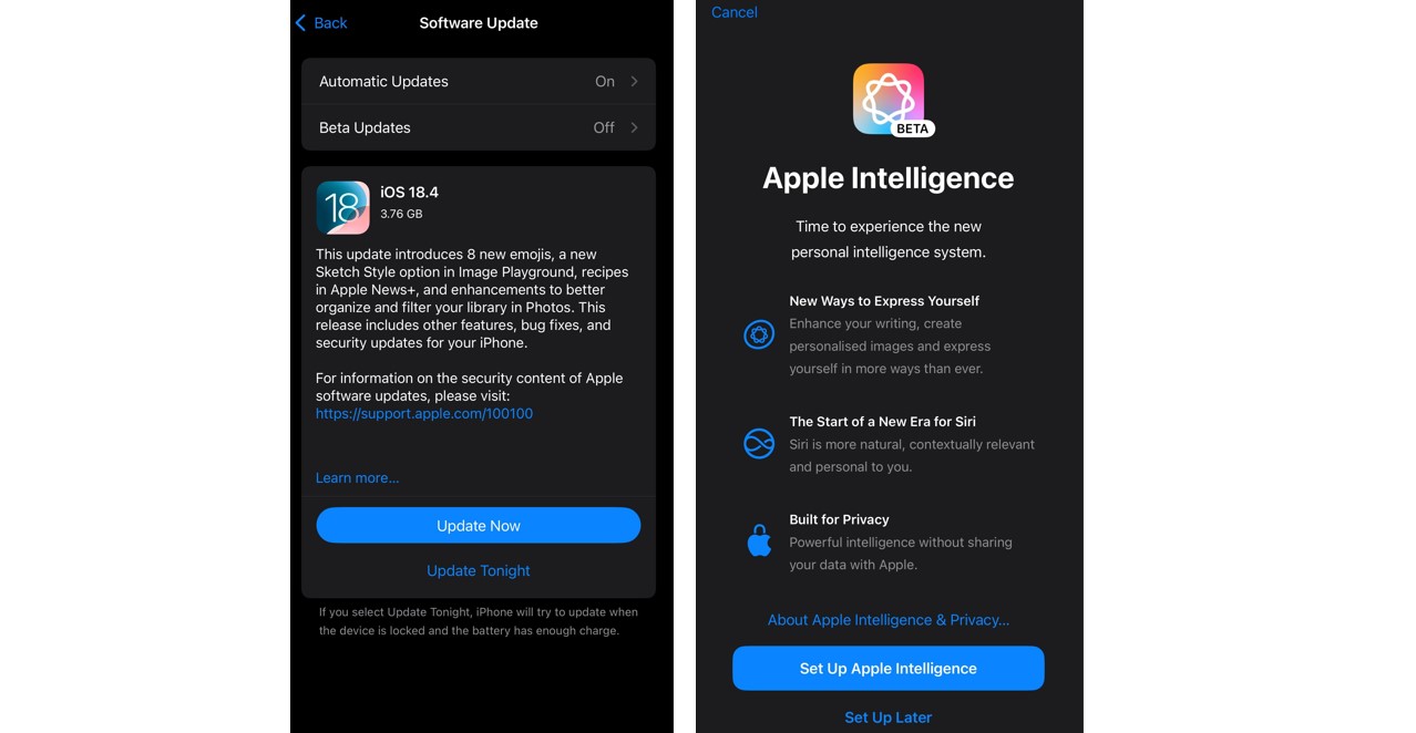 Apple iOS 18.4 brings Apple Intelligence to iPhones in India.