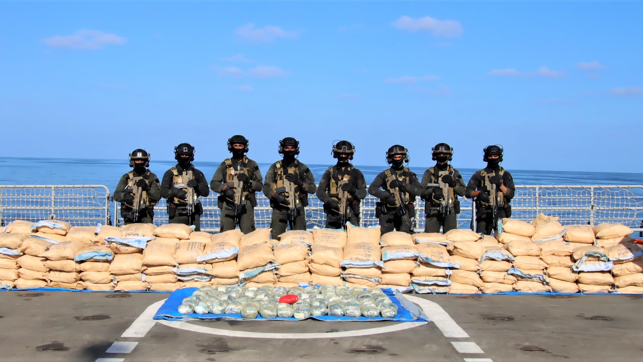 Indian Navy seizes 2,500 kg narcotics in Western Indian Ocean