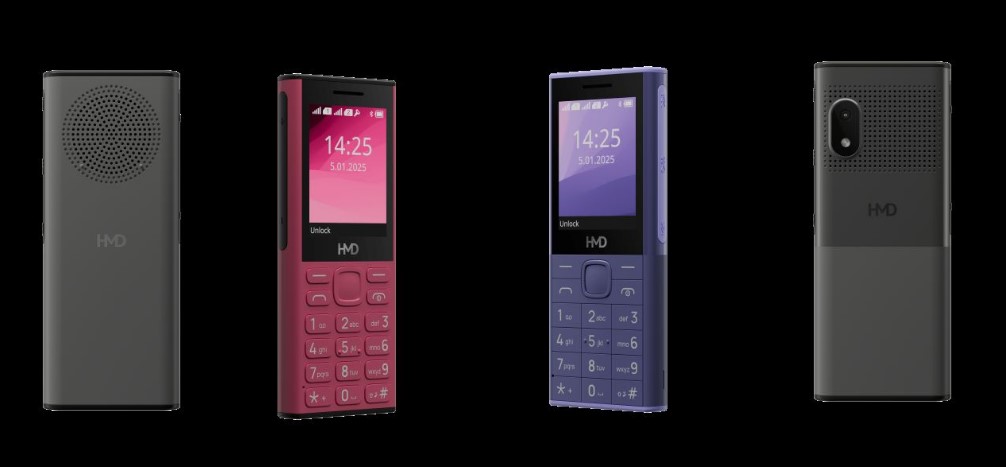 HMD Music 130 (left) and Music 150 (right).