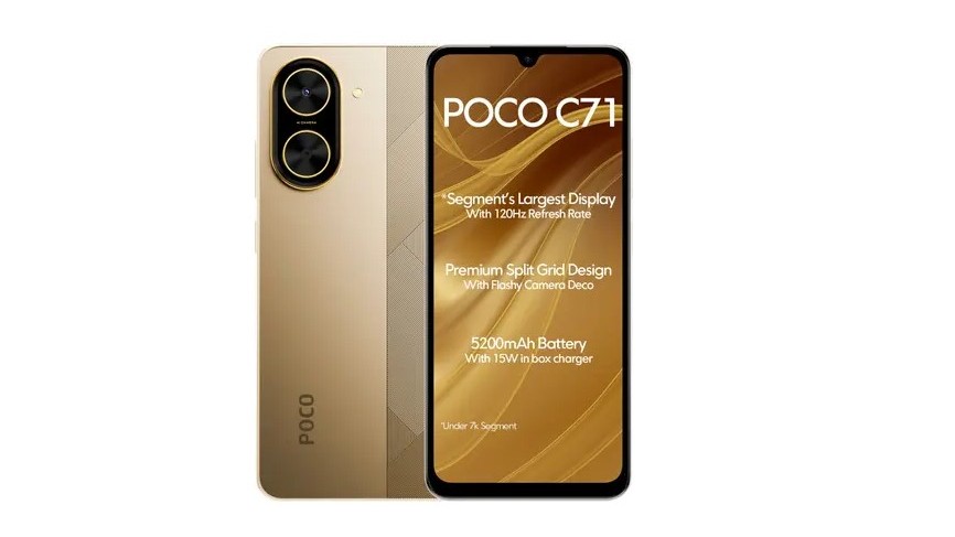 Poco C71 series.
