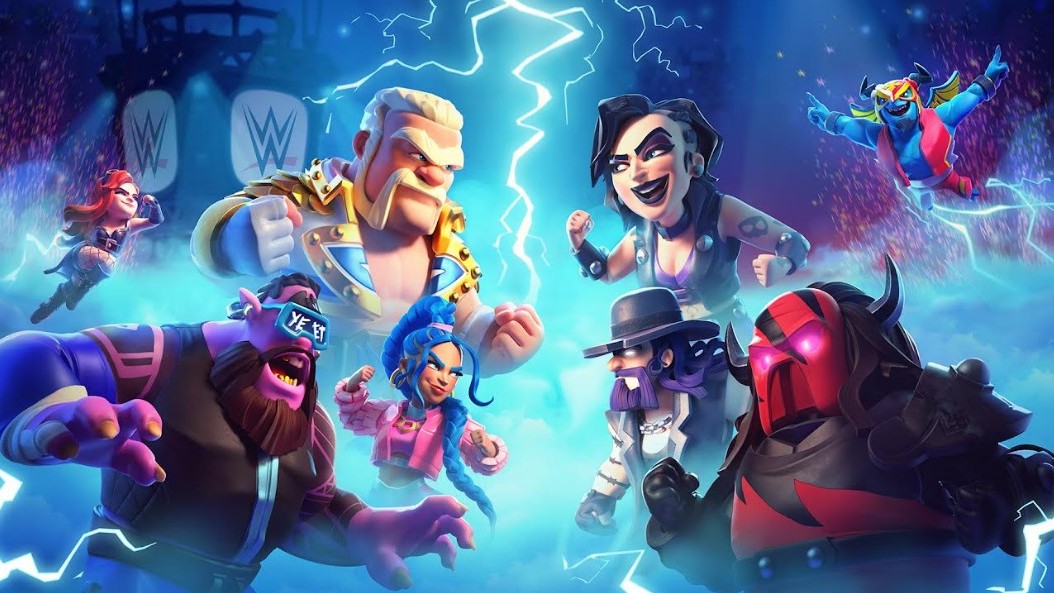 WWE stars will be reimagined in Clash of Clans games.