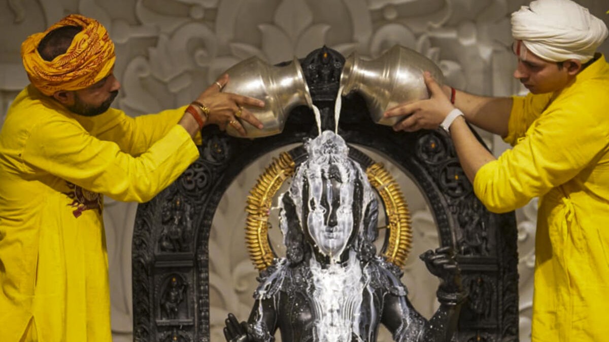 UP temples teem with devotees on Ram Navami, security beefed across state