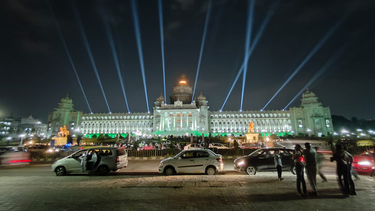 The lights are expected to be displayed every weekend in the evening for the public