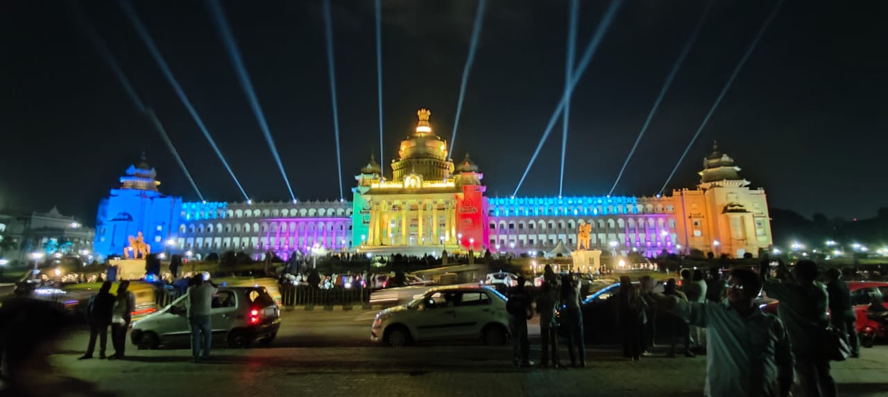 The lights will also be on display on special occasions. 
