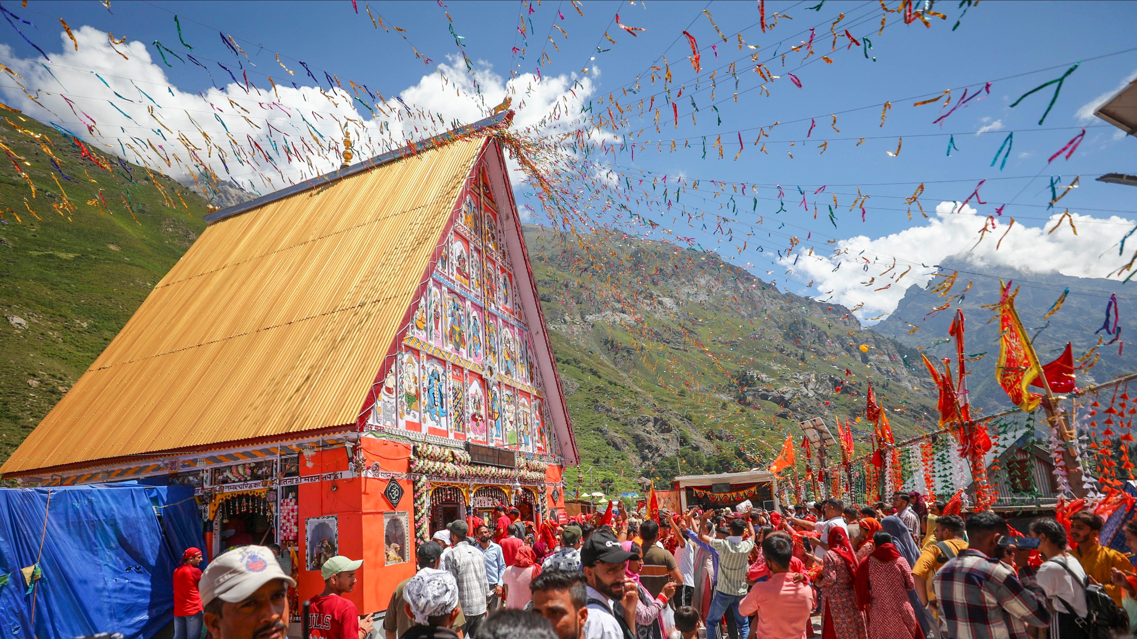 Machail Mata temple reopens for pilgrims after winter in J&K's Kishtwar