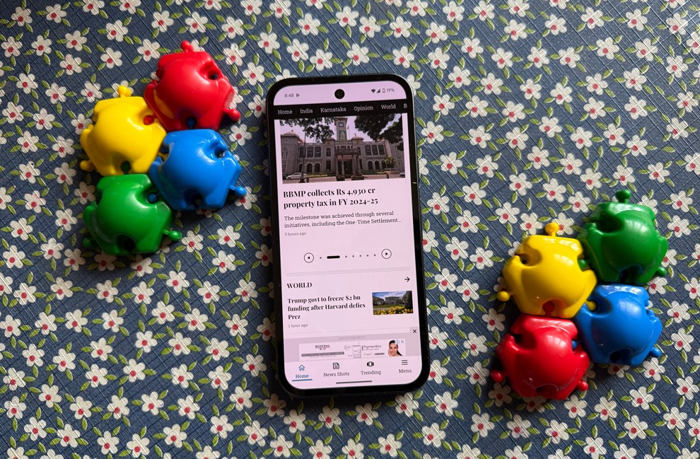 Google Pixel 9a.
