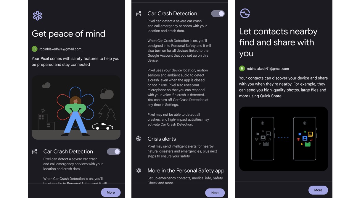Google Pixel 9a supports Car Crash Detection feature.