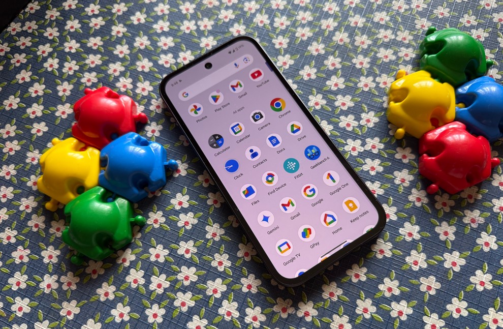 Google Pixel 9a.