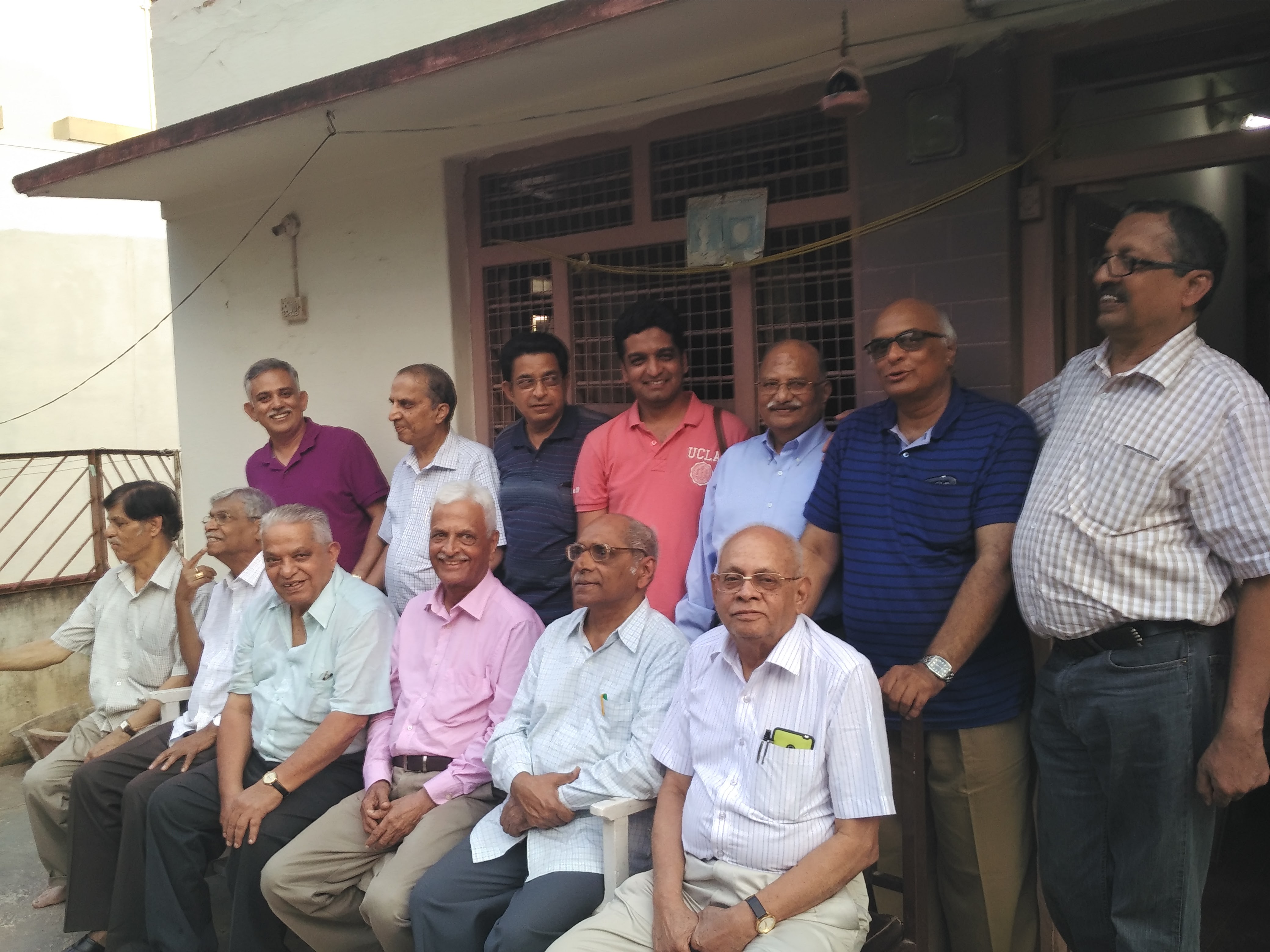 A meeting of the Doctors Club, which the author started with