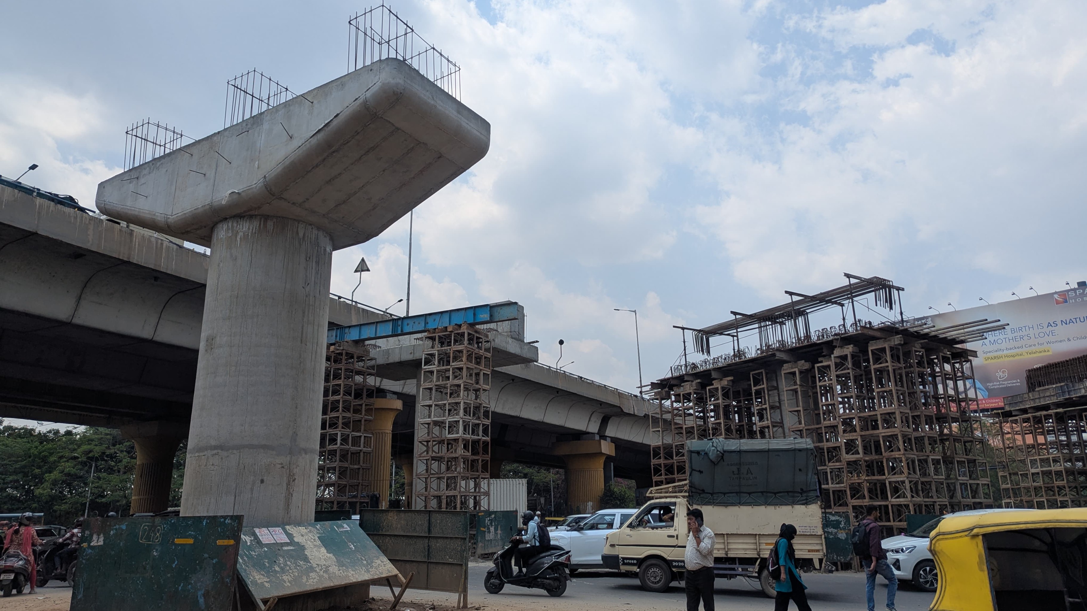 Recurring delays: Hebbal loop project's April deadline falls by wayside  