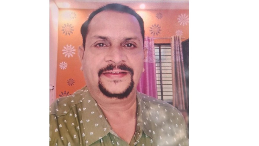 Photo of Manjunath, the unfortunate victim of the terror attack in Kashmir.