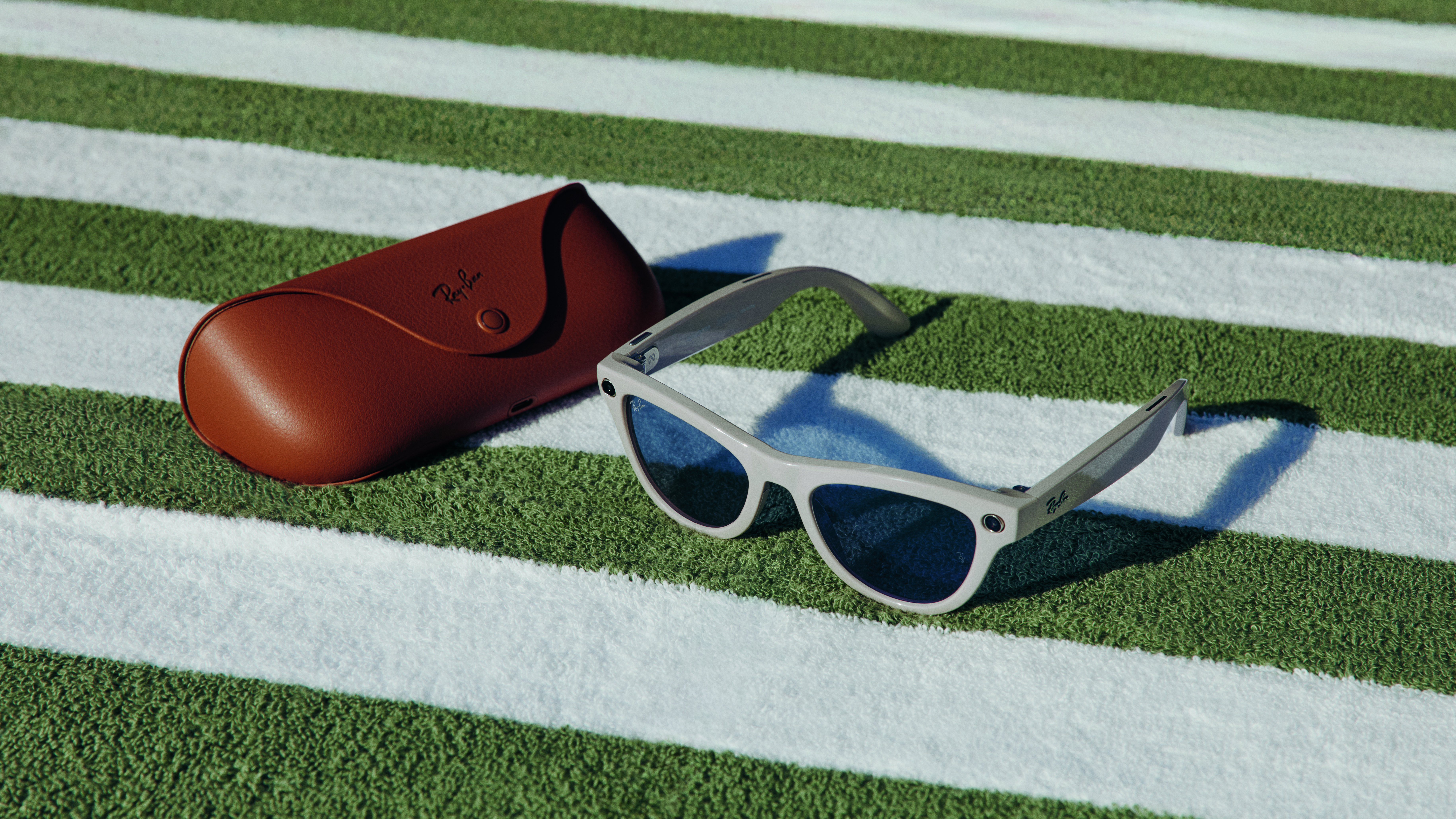Ray-Ban Meta glasses.