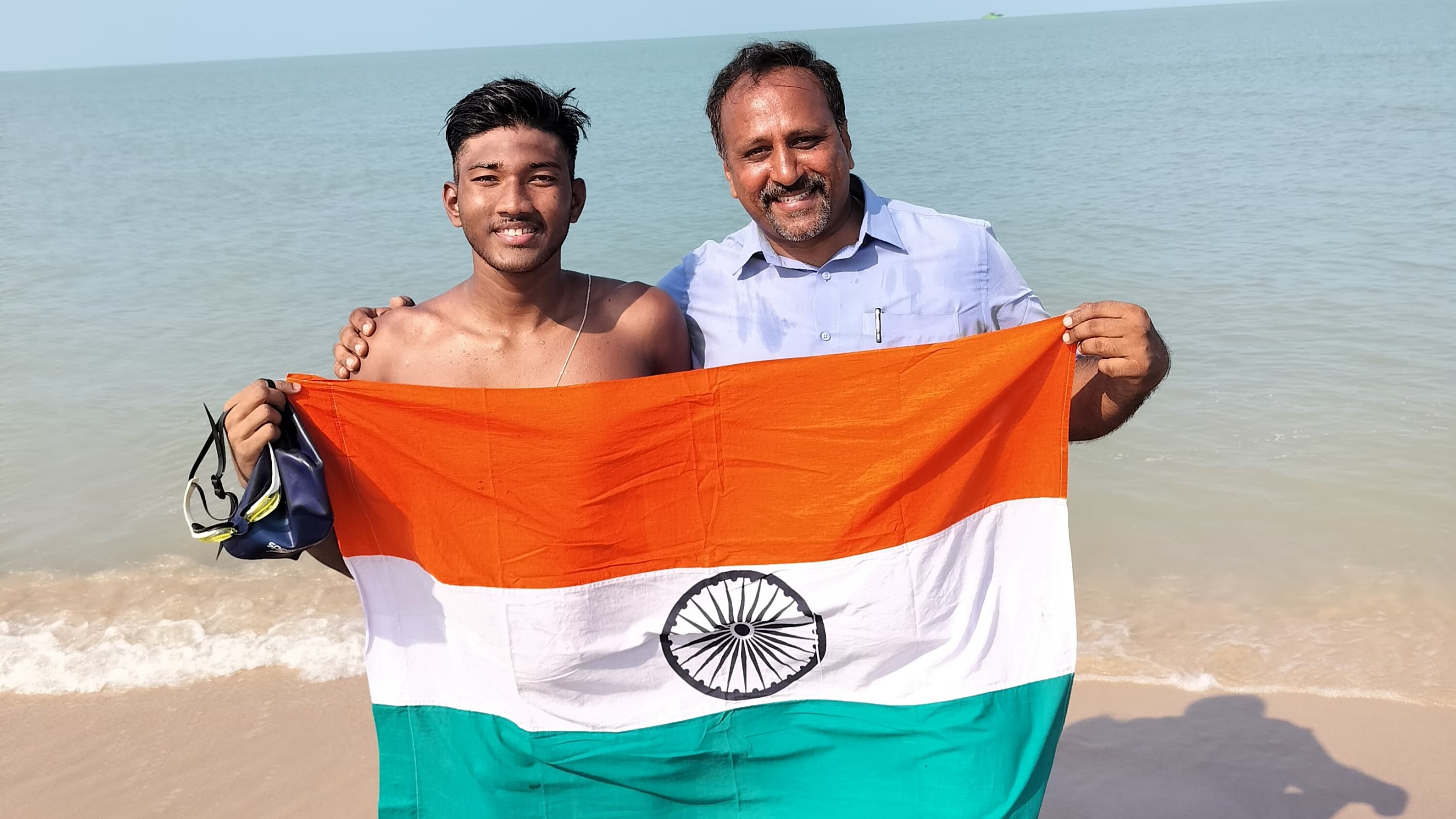 Physical challenge no barrier for first Asian Para swimmer to conquer Palk Strait