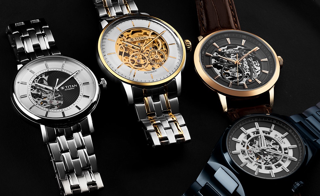 Titan's new Automatics Collection watches.