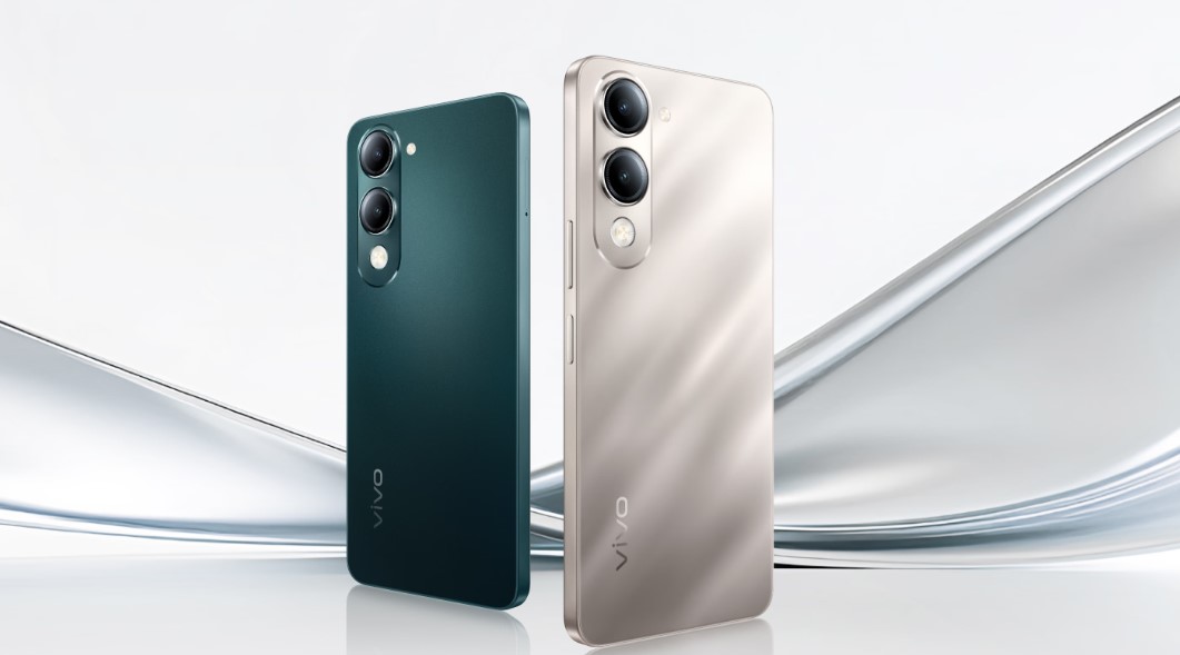 Vivo Y19 colour variants-- majestic green and titanium silver.
