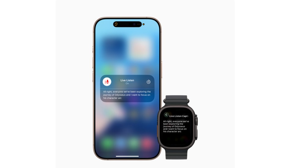 Live Listen to come to Apple Watches soon.