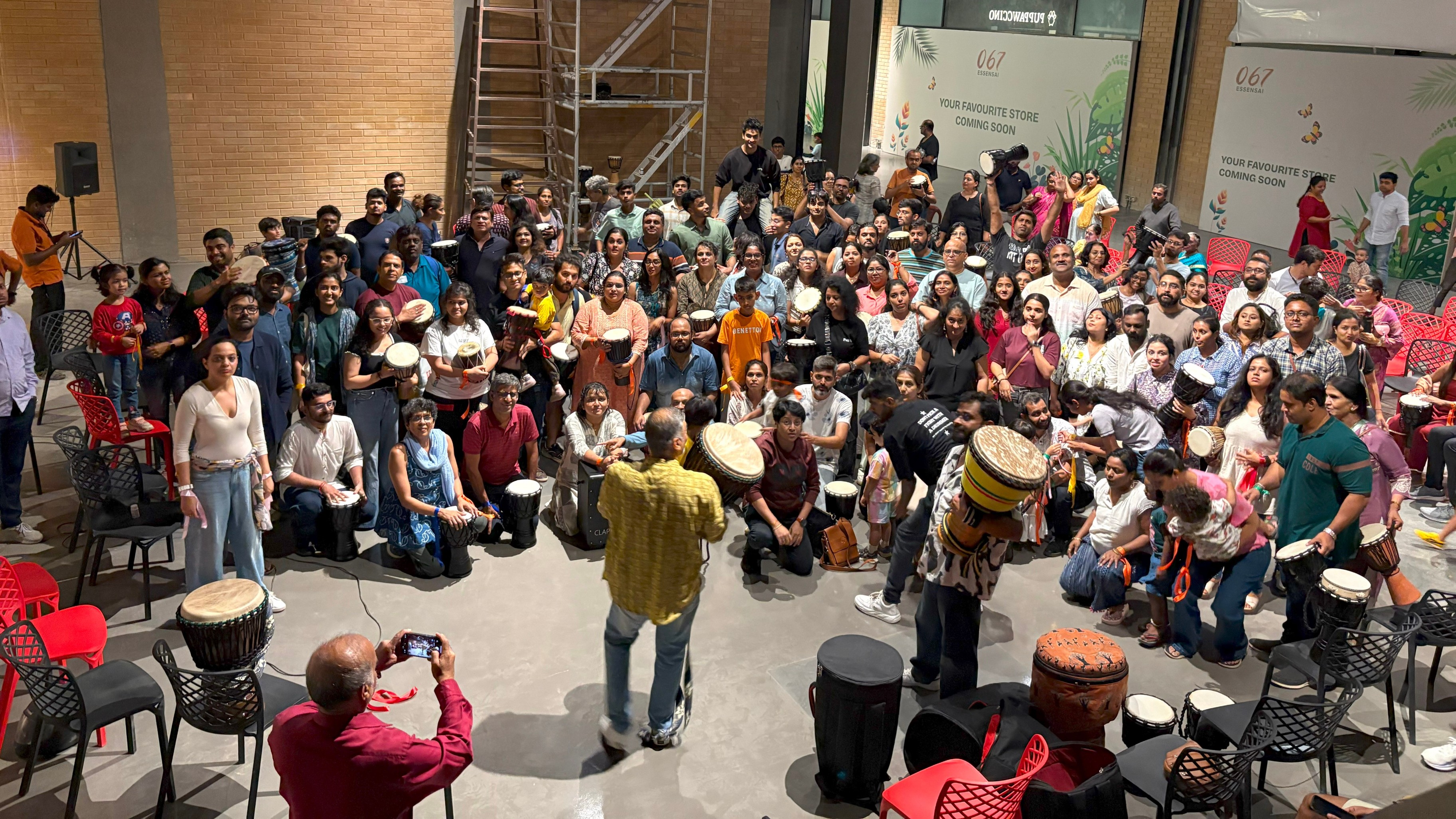 Just beat it! Collective invites everyone to drum