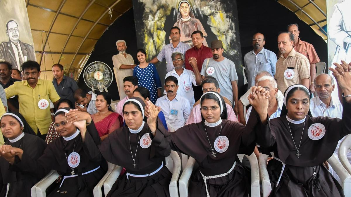 Sister Anupama, face of nuns' protests against Bishop Franco Mulakkal, leaves convent