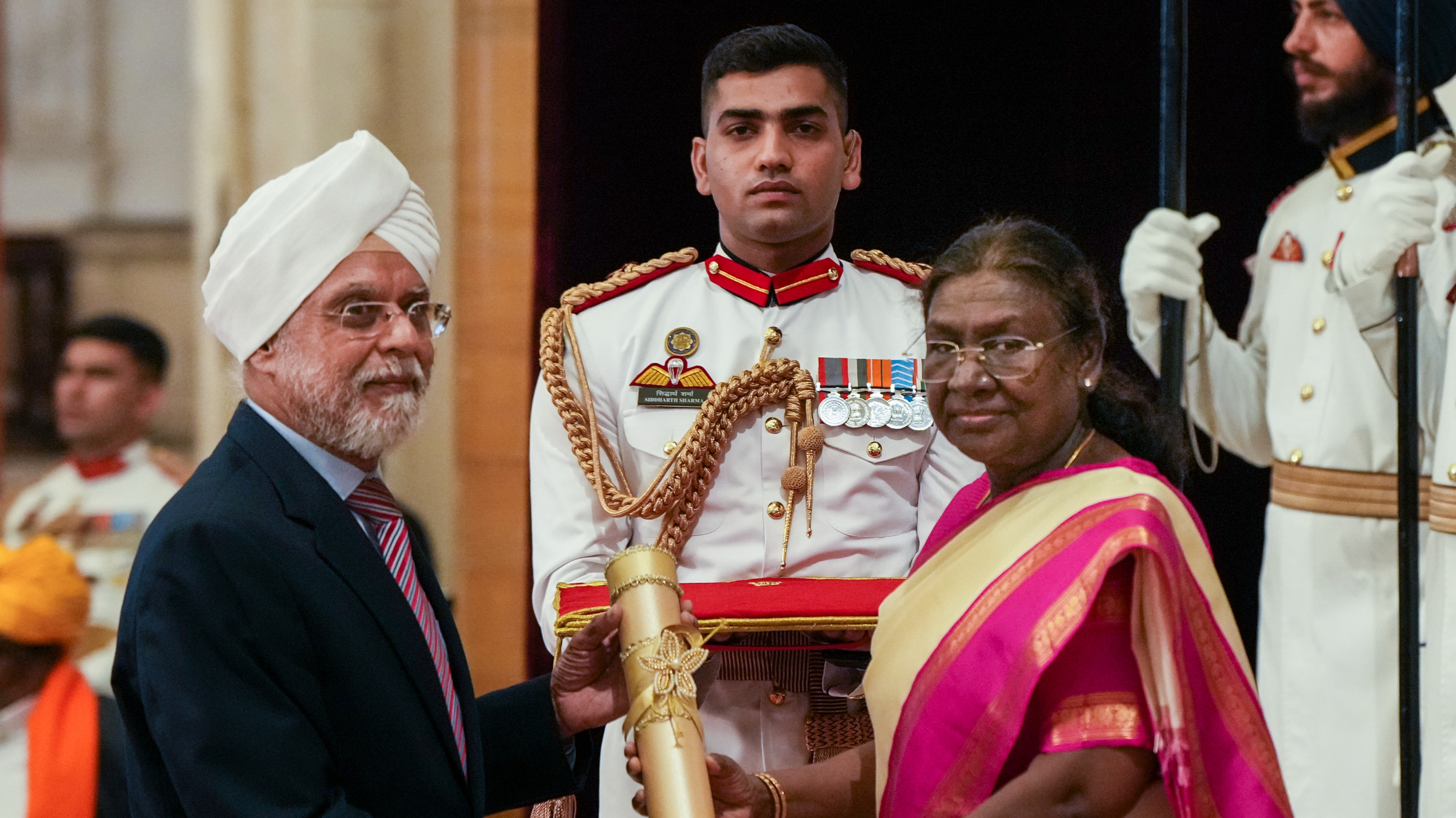 Ex-CJI Khehar, dancer Shobana Chandrakumar among 68 personalities conferred with Padma awards