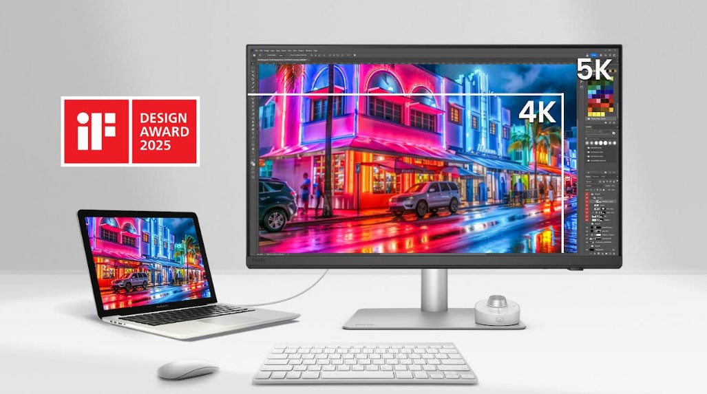 BenQ PD2730S monitor.