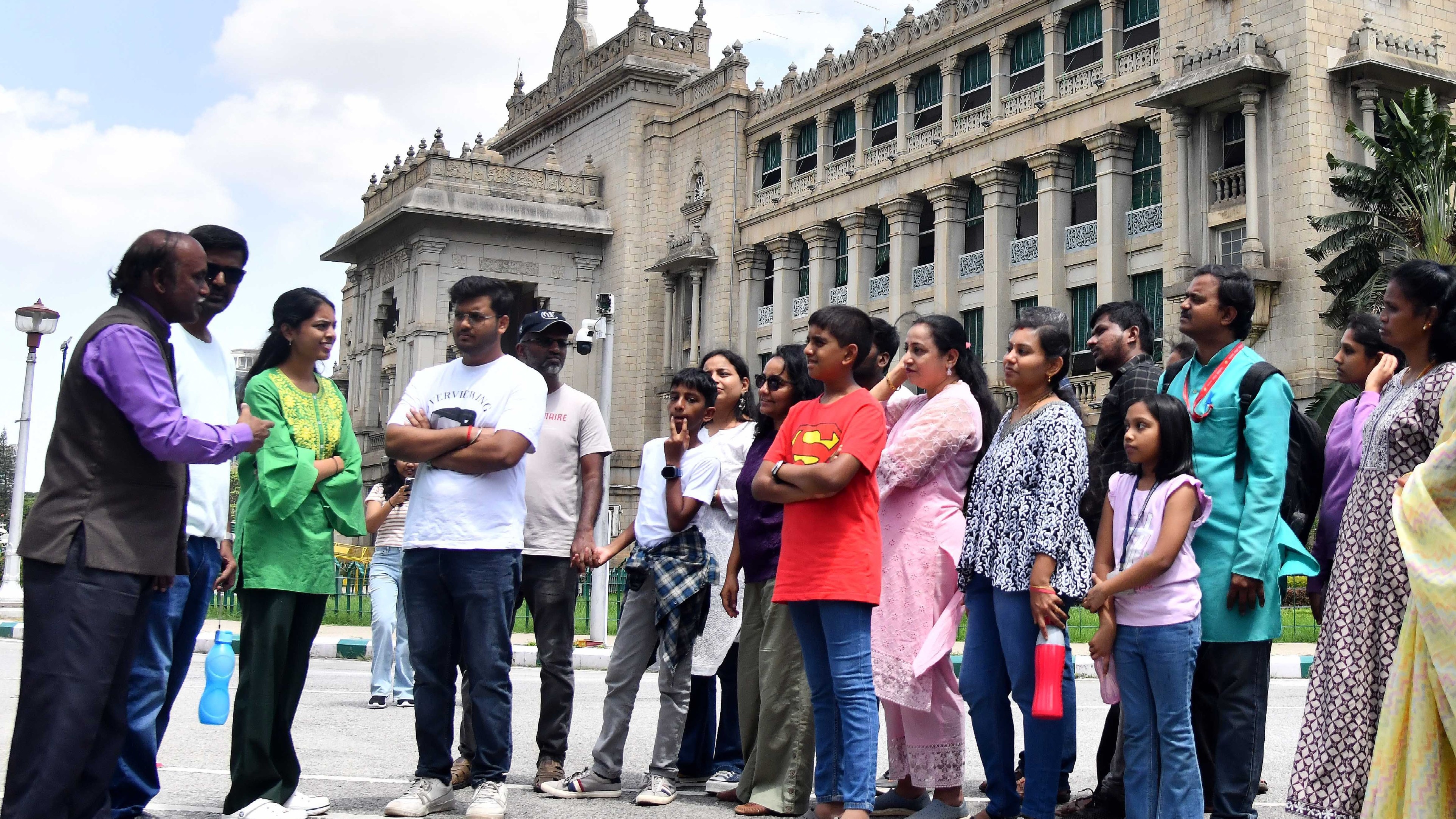 Vidhana Soudha guided tour begins