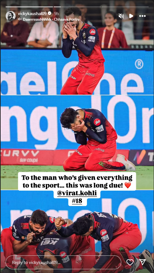 Credit: Instagram/vickykaushal09