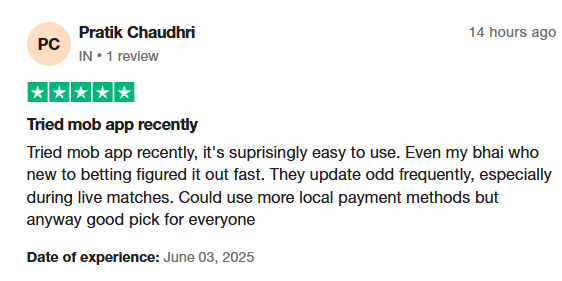 4Rabet review on Trustpilot