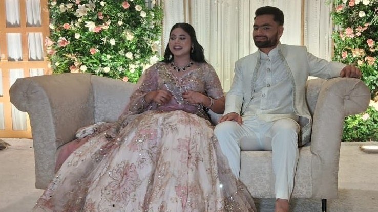 Cricketer Rinku Singh gets engaged to SP MP Priya Saroj in UP