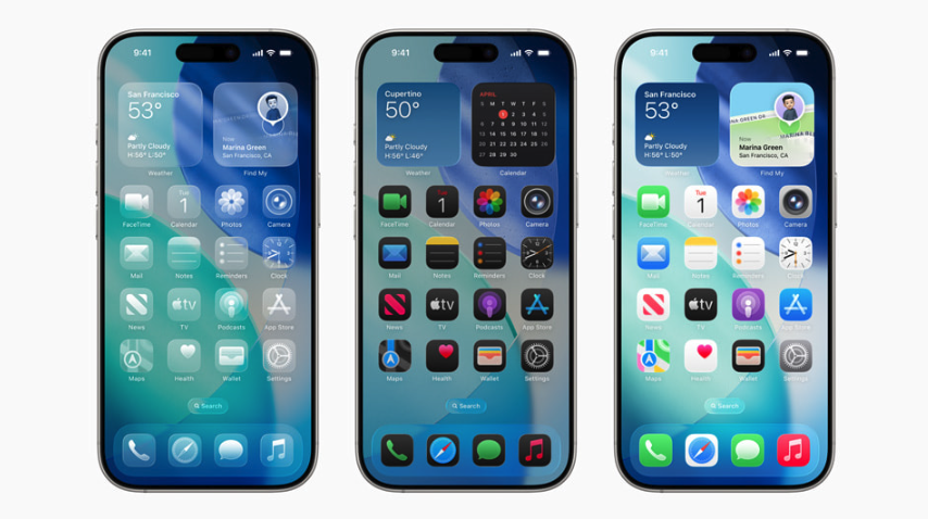 iOS 26 UI.