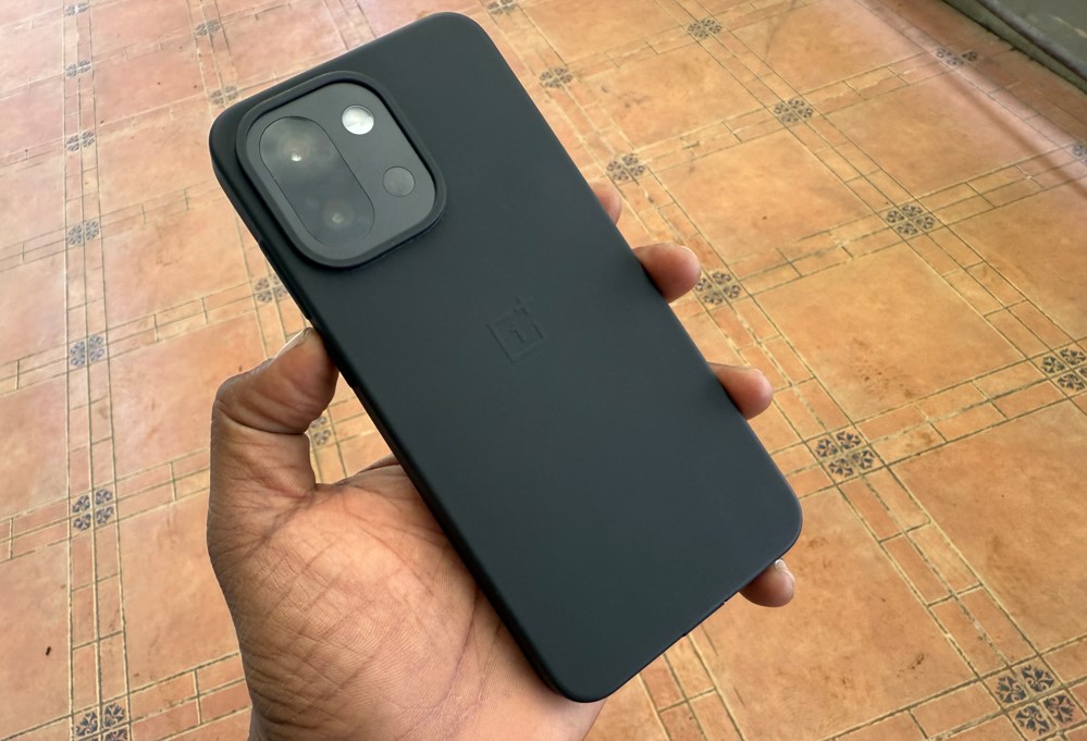 OnePlus 13s comes with free silicone cover case.