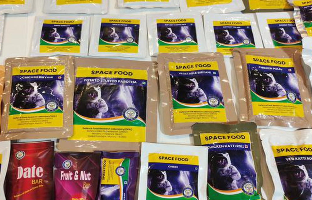 Space food prepared by DFRL.