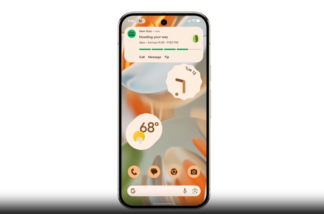 Android 16 brings Live Updates for Android phones.