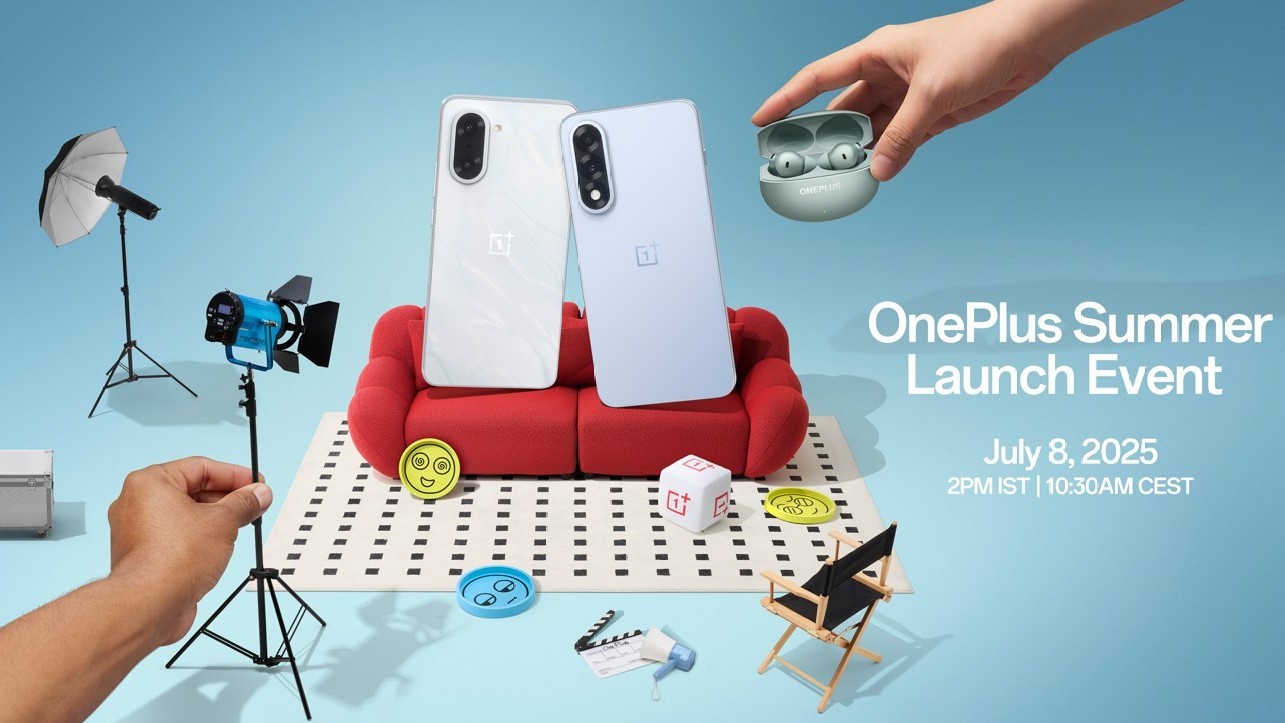 OnePlus teases new Nord 5, Nord CE 5 along with Buds 4 series earphones ahead of launch.
