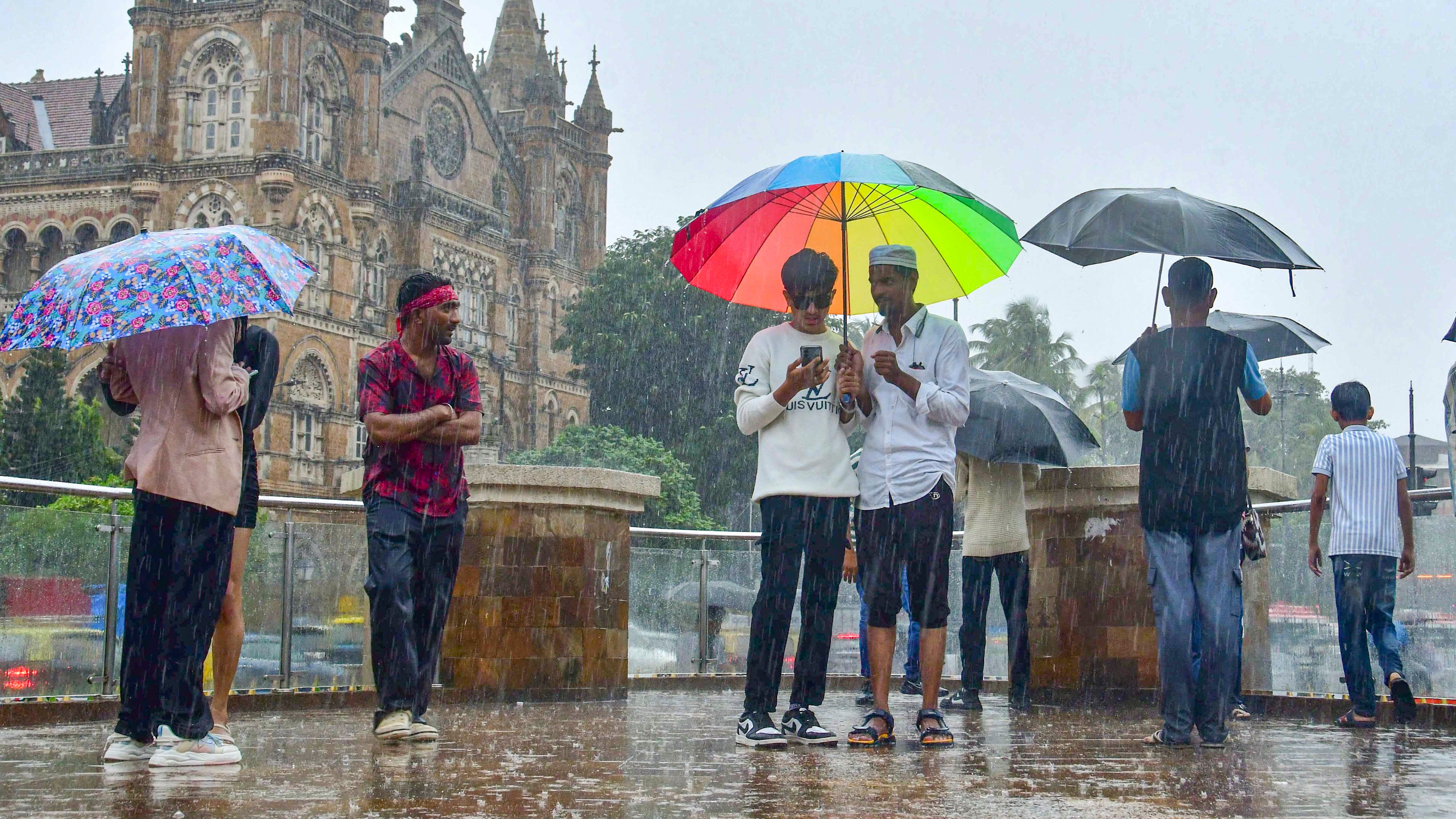 Yellow alert in Mumbai: Incessant rains disrupt daily lives, travel affected