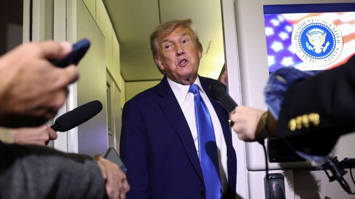 Trump as peacemaker president is going strong  