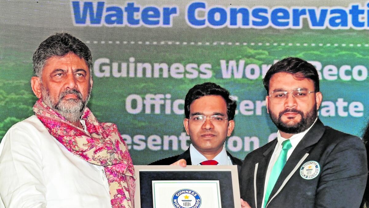 Water tariff revision to reduce Rs 500-cr annual losses, says Dy CM as BWSSB enters Guinness Book