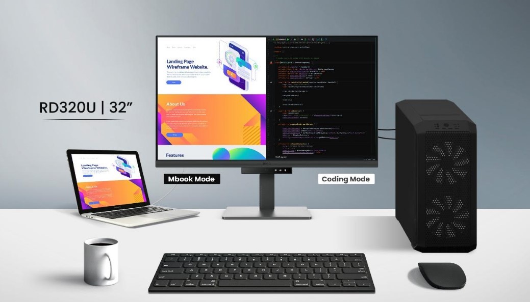 BenQ  RD320U series PC monitor.