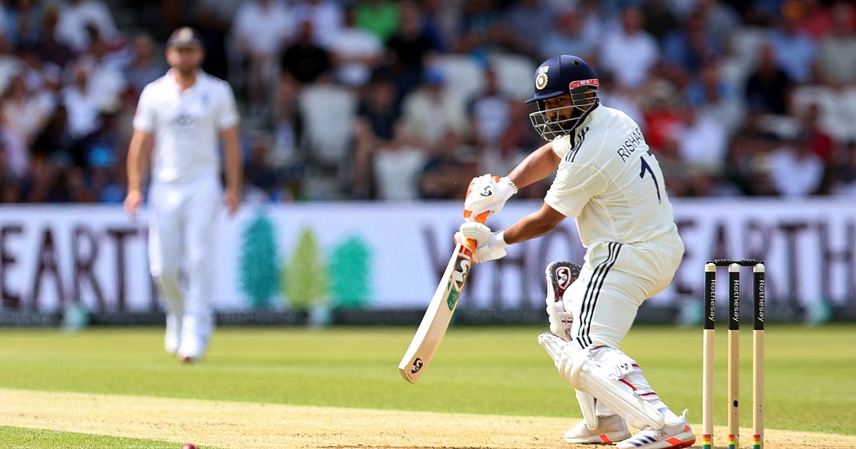 Pant displays maturity with slowest Test century in England; defence solid