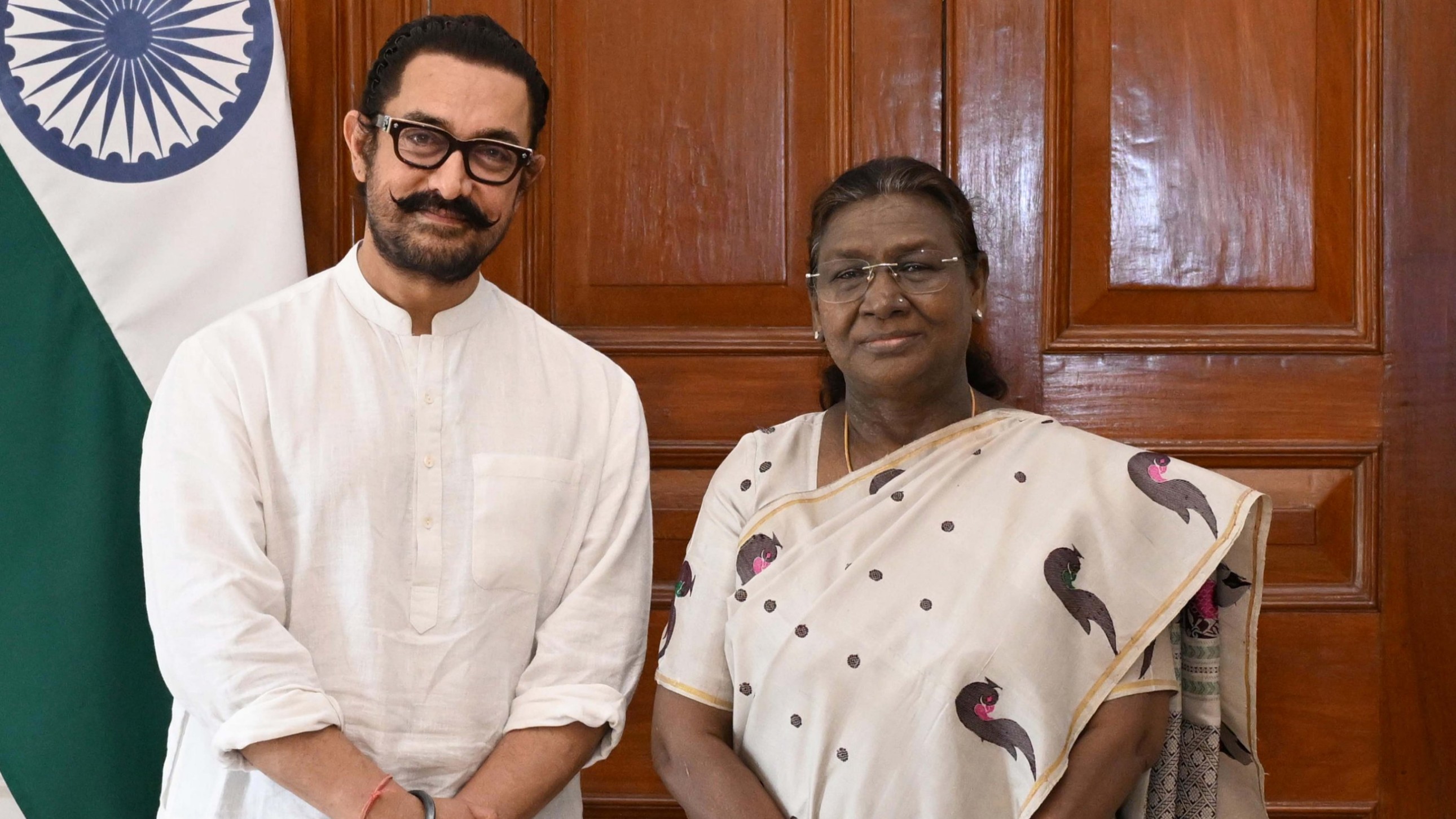 President Droupadi Murmu watches Aamir Khan's ‘Sitaare Zameen Par’ at Rashtrapati Bhavan