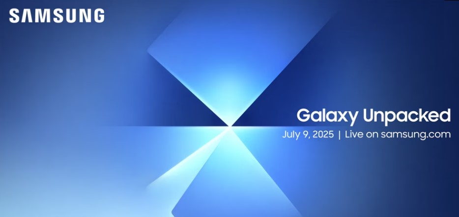 Samsung Galaxy Unpacked Event 2025 invitation.