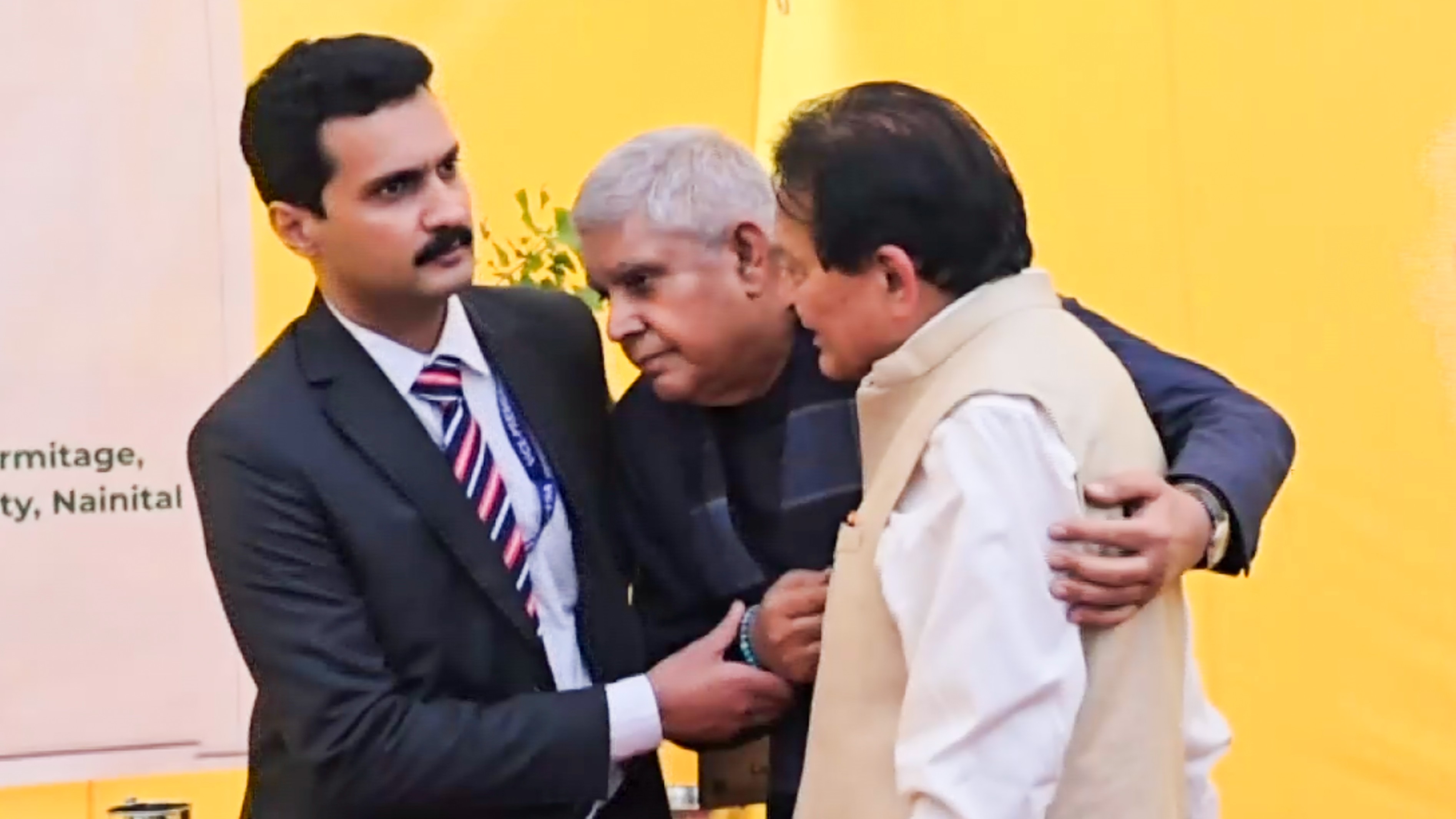 Vice President Dhankar faints at Kumaon University programme